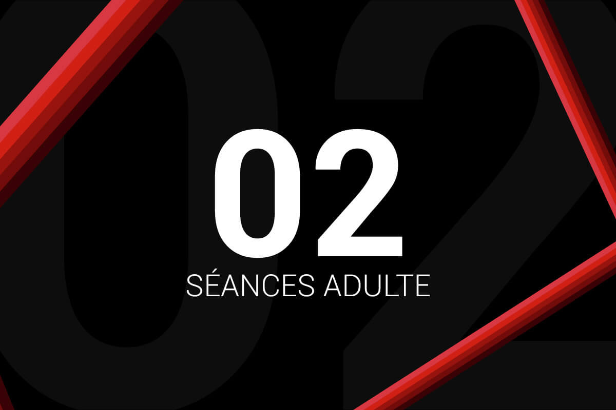 Forfait 2 Séances Adulte