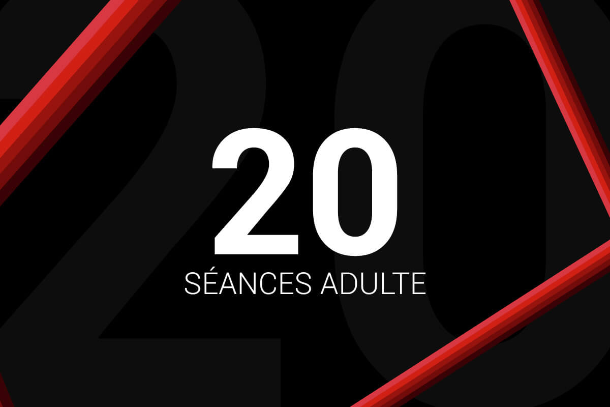Forfait 20 Séances Adulte