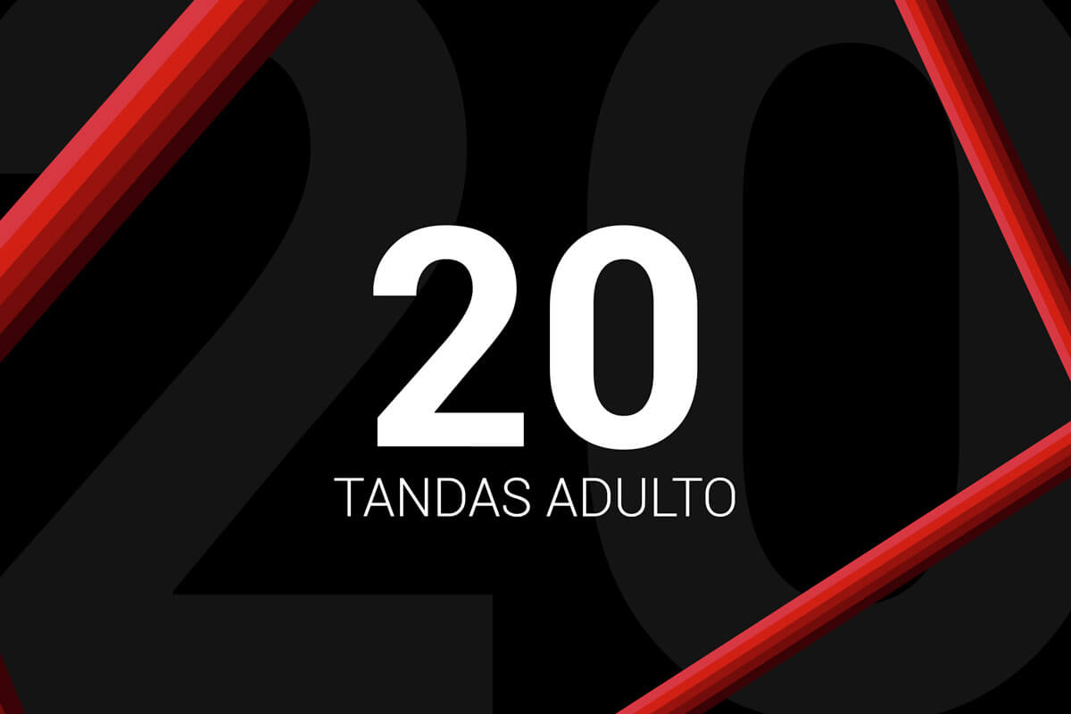 Bono 20 Tandas Adulto